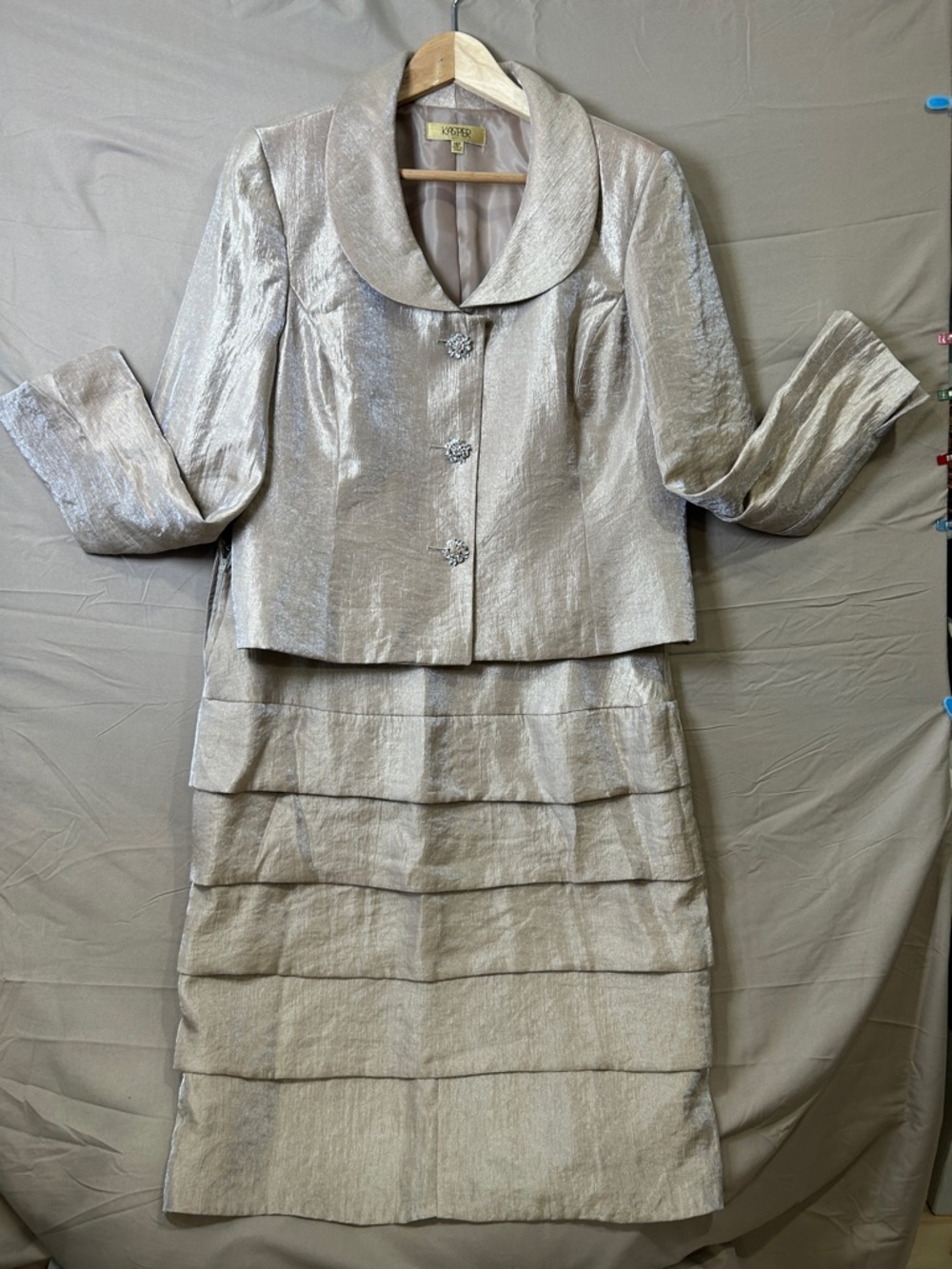 Kasper mother of the bride outfit